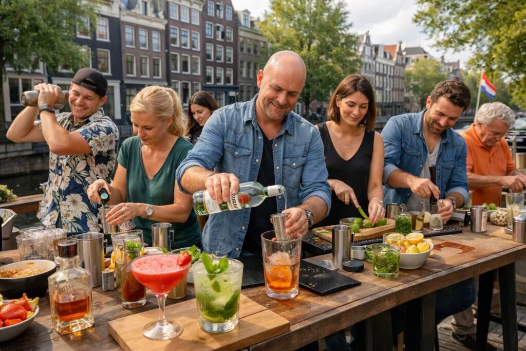 Cocktail workshop Amsterdam